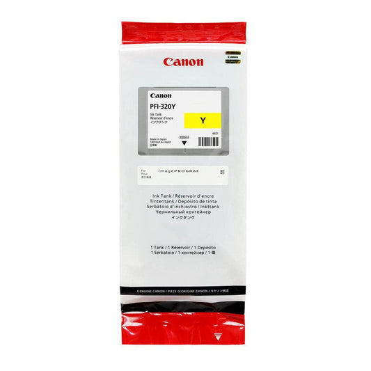 Canon PFI-320Y High Yield Yellow Ink Cartridge