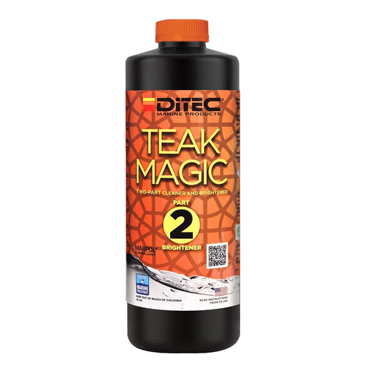 DiTEC Teak Deck Boat Cleaner & Brightener 2-Part Gel