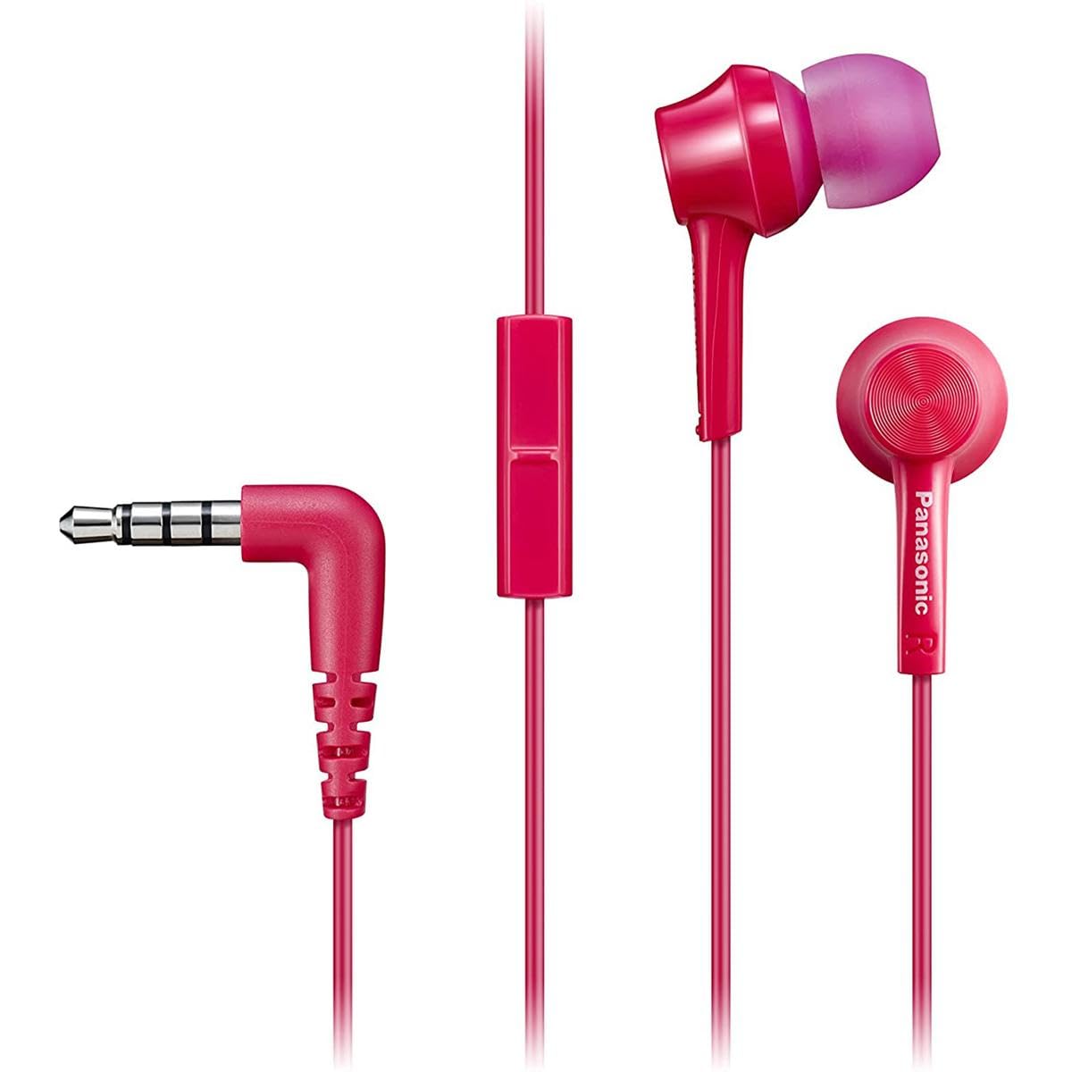 Panasonic RP-TCM115 In-Ear Headphones Pink