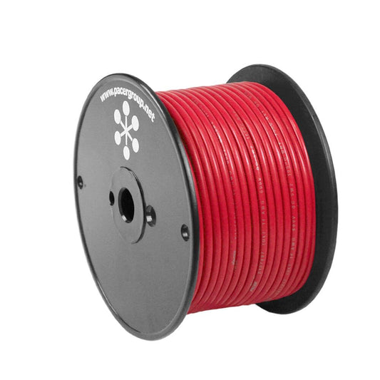 Pacer 18 AWG Red Primary Wire 100ft