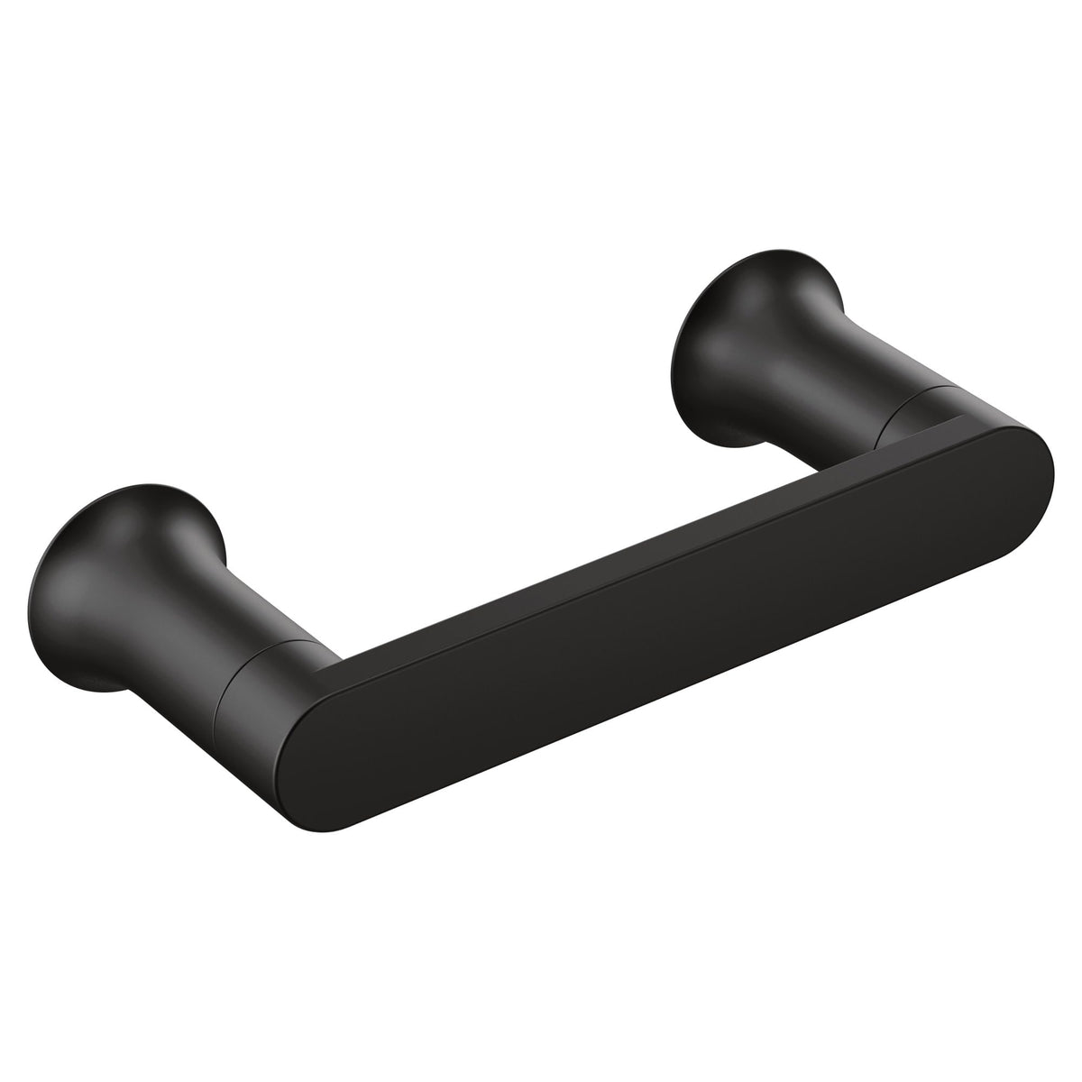 Moen Genta LX Matte Black Wall Mount Toilet Paper Holder BH3808BL