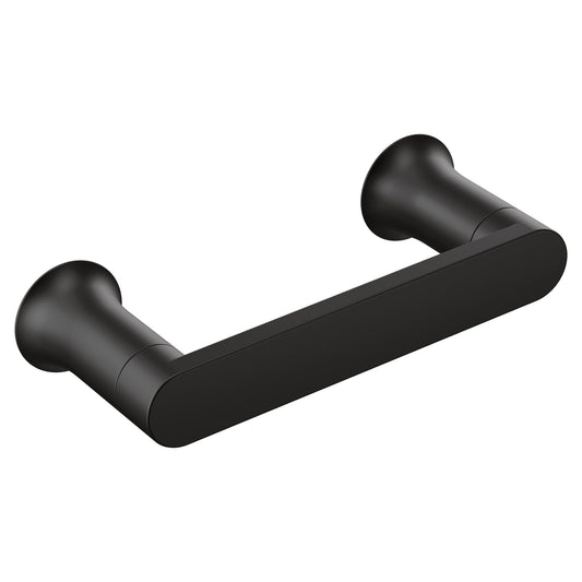 Moen Genta LX Matte Black Wall Mount Toilet Paper Holder BH3808BL