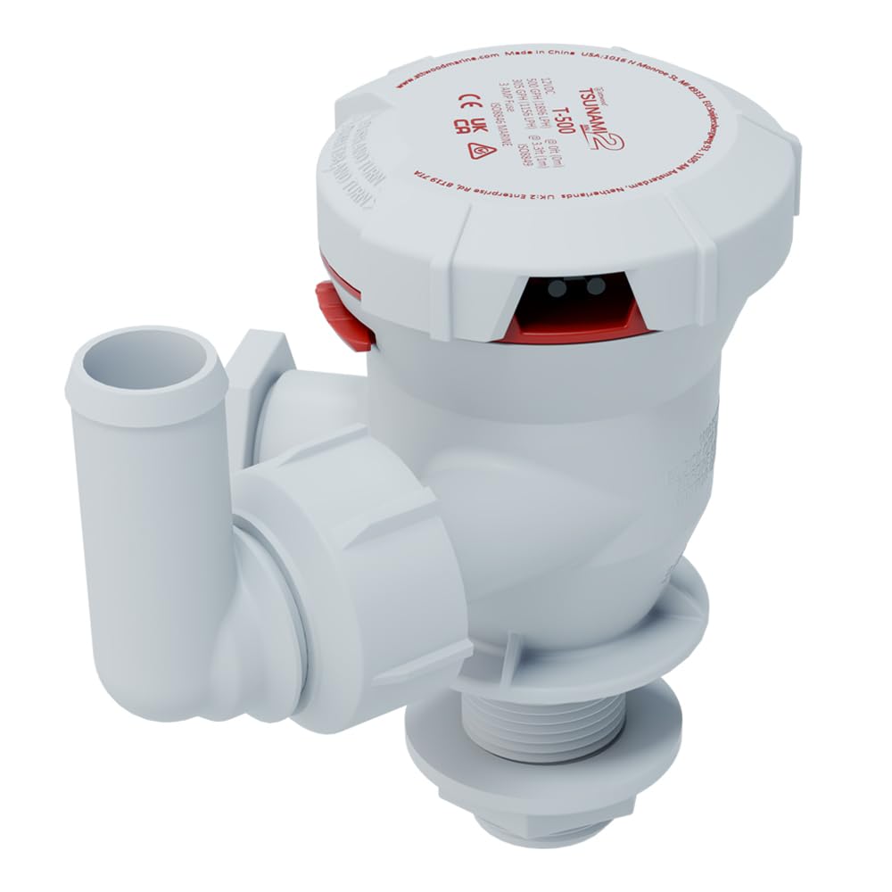 Attwood Tsunami Mk2 Aerator Pump T500 12V 500 GPH