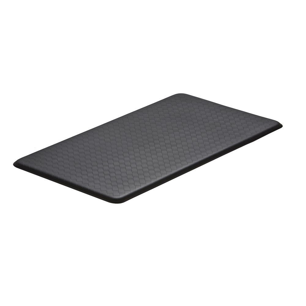 Imprint Cumulus9 Kitchen Mat Nantucket Series 20 in. x 36 in. x 5/8 in Black