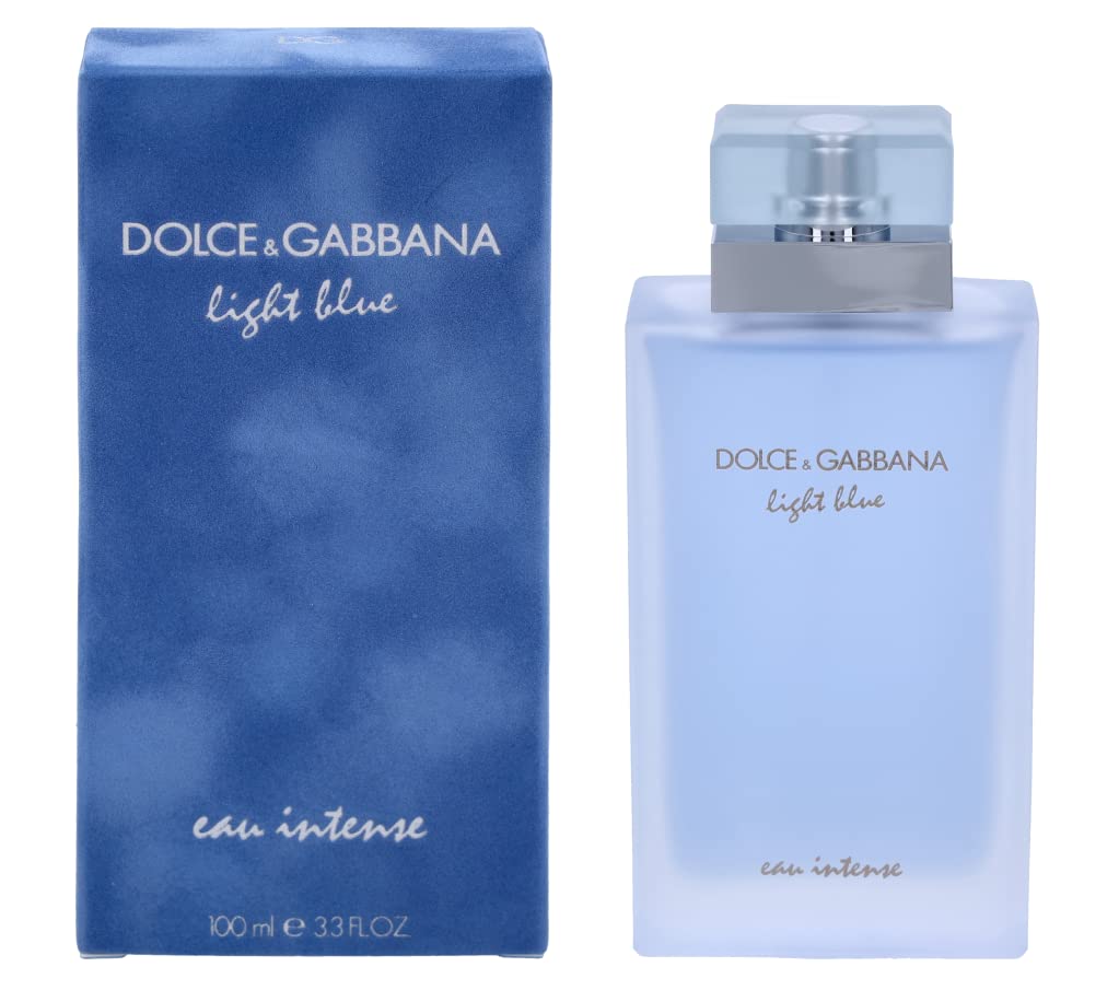 Dolce & Gabbana Light Blue Eau Intense For Women Eau De Parfum Spray 3.3 oz