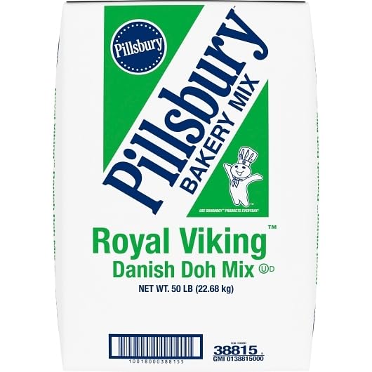 Pillsbury Royal Viking Danish Dough Mix 50 lb
