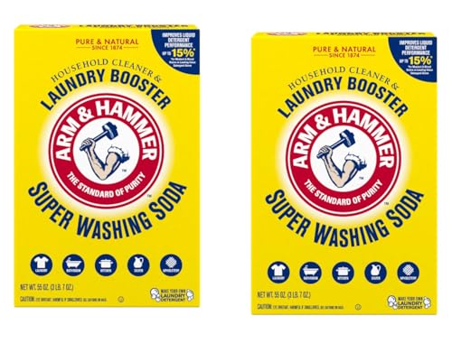 Arm & Hammer Super Washing Soda 55 oz (2 Pack)