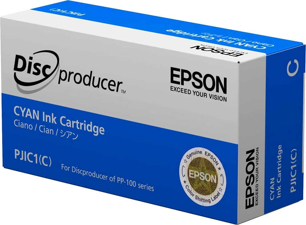 Epson PJIC7(C) Cyan Ink Cartridge C13S020688