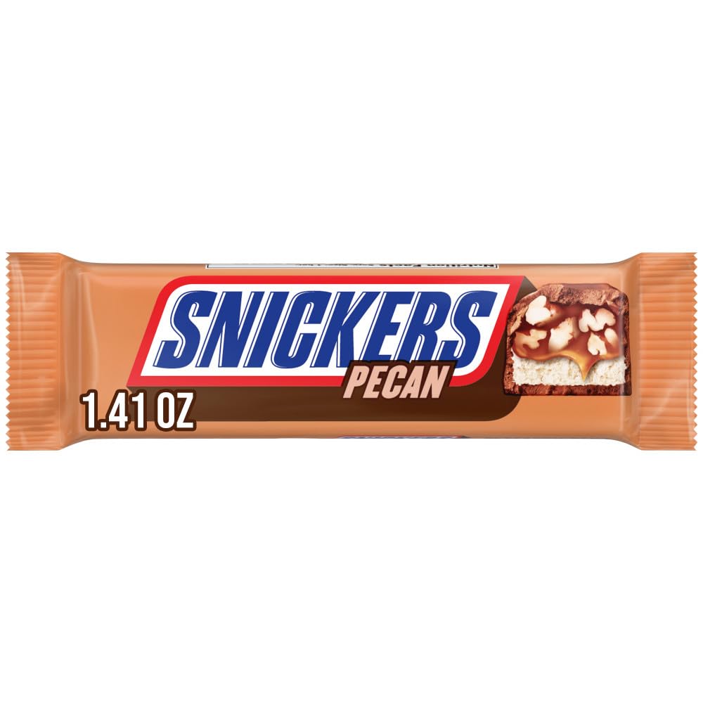 SNICKERS Pecan Milk Chocolate Candy Bar 1.41 oz