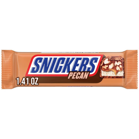 SNICKERS Pecan Milk Chocolate Candy Bar 1.41 oz