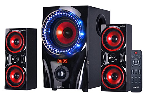 beFree Sound BFS-99X 2.1 Channel Bluetooth Speaker