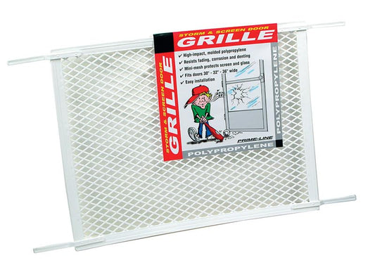 Prime-Line PL15517 Bulk Door Grille, 30", White