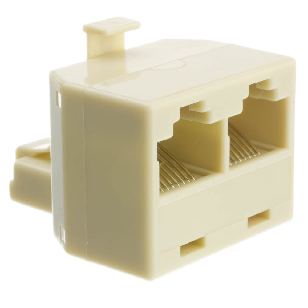 CableWholesale Phone Splitter RJ45 8P8C Beige