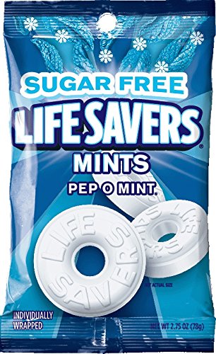 Life Savers Pep O Mint Sugar Free Candy 2.75oz