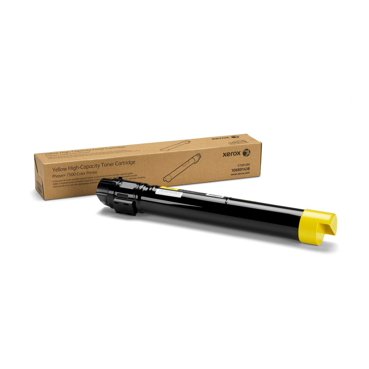 Xerox 106R01438 High-Yield Yellow Toner