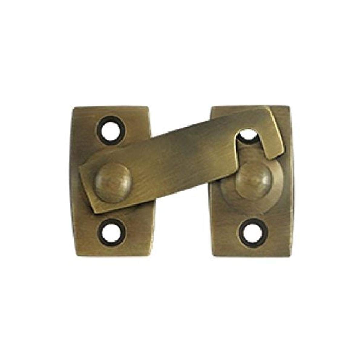 Deltana Shutter Bar Door Latch 7/8in Antique Brass