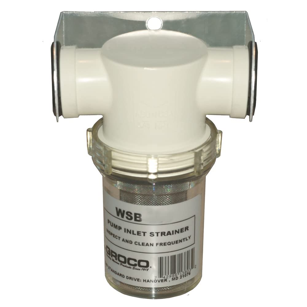 GROCO 3/4" Fresh Water Strainer WSB-750-P