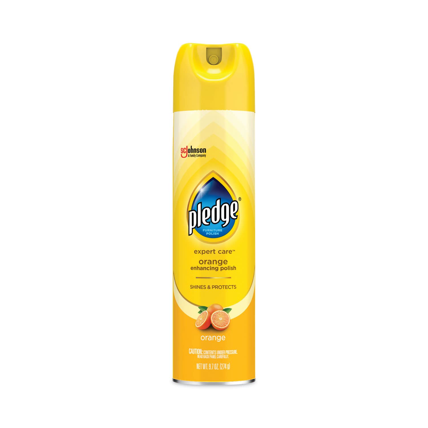 SC Johnson 72373 9.7 Oz Orange Clean Pledge