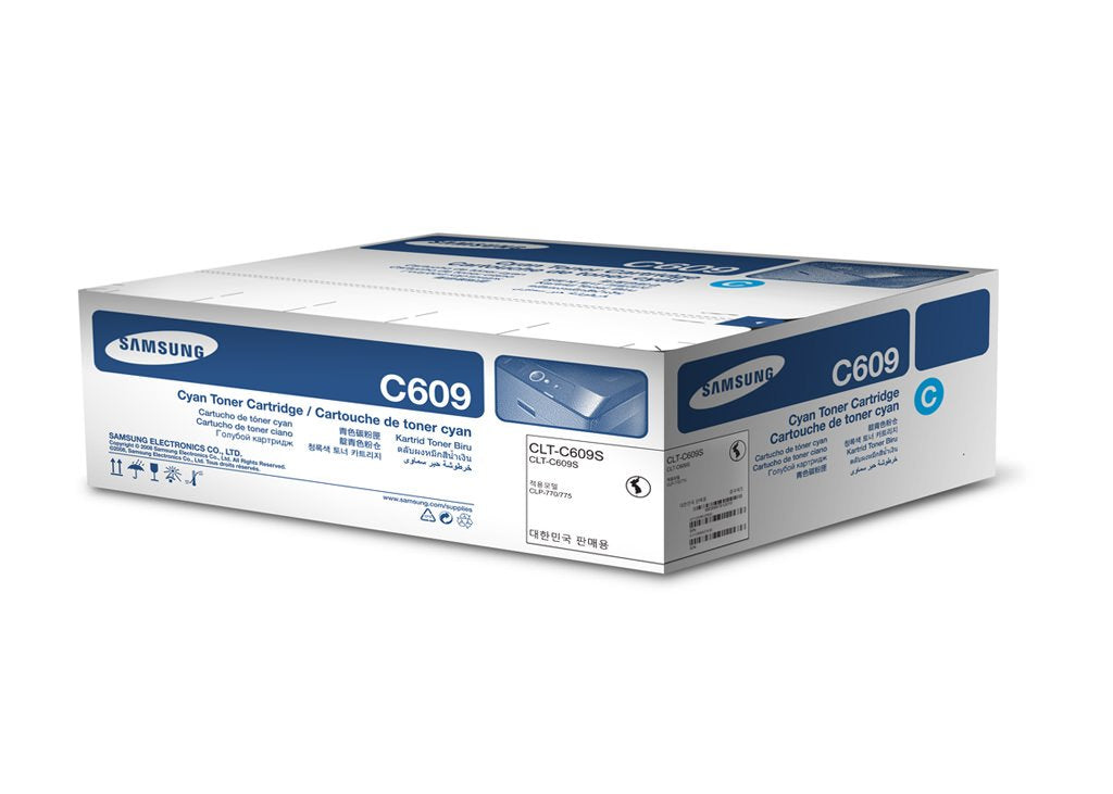 Samsung CLT-C609S Remanufactured Cyan Toner Cartridge