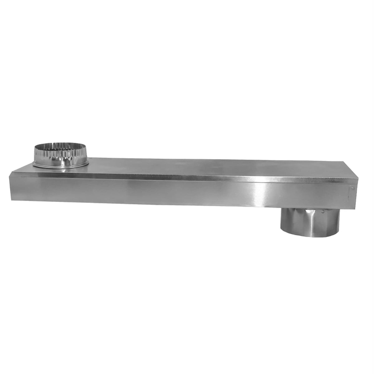 Builder's Best 110172 Aluminum Adjustable Dryer Vent Duct 0-18"