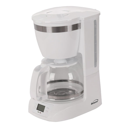 Brentwood 10-Cup Digital Coffee Maker BTWTS219W White