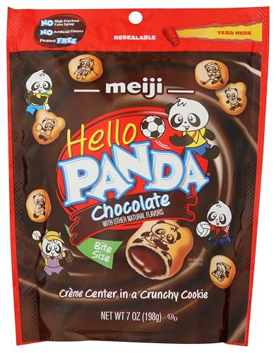 Meiji, Hello Panda Biscuit, 7 Ounce