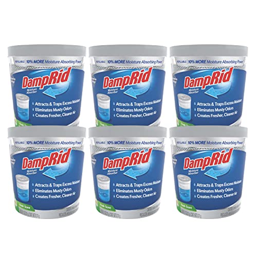 DampRid Refillable Moisture Absorber 11 oz 6-Pack