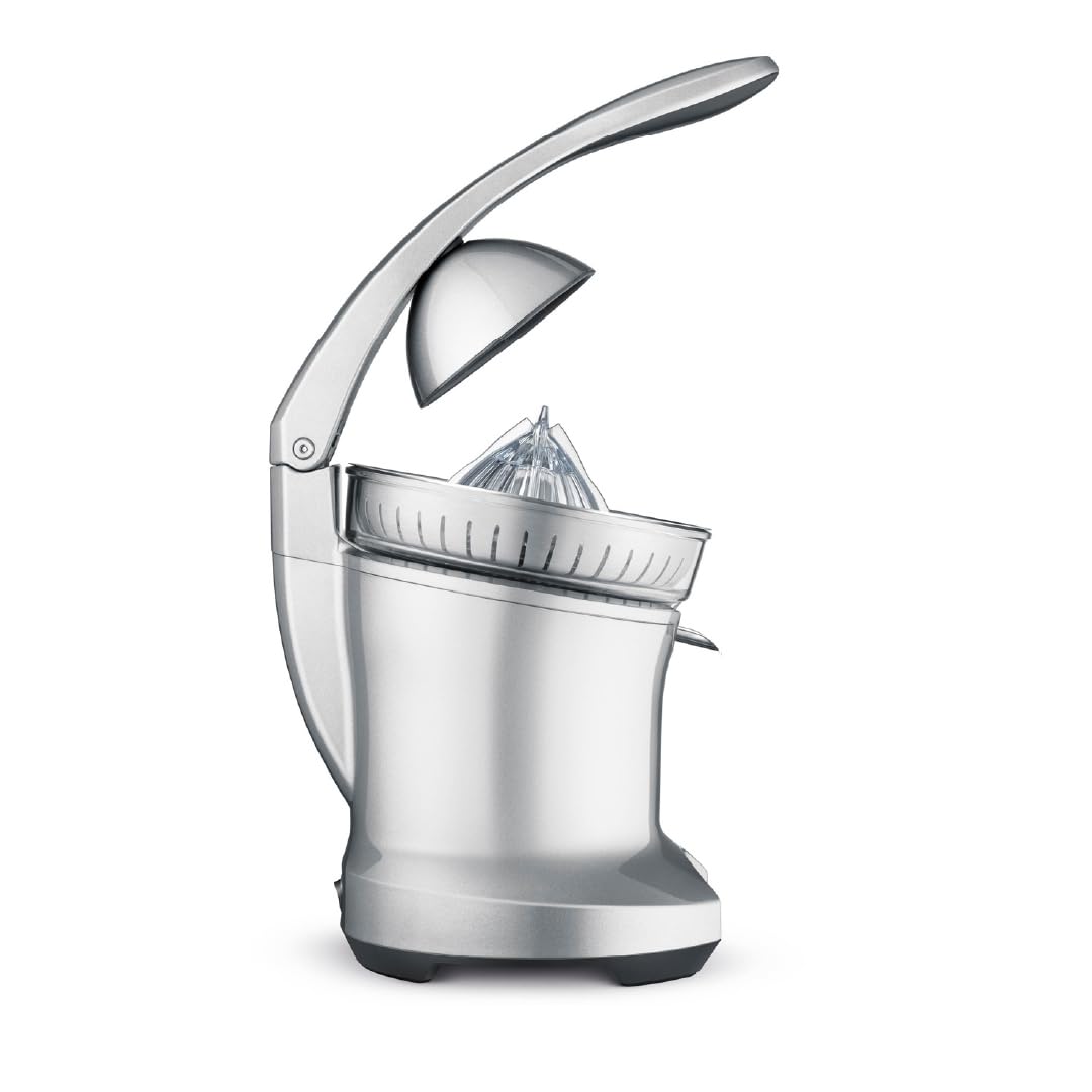Breville BCP600SIL, Citrus Press Motorized Juicer Machine, Silver