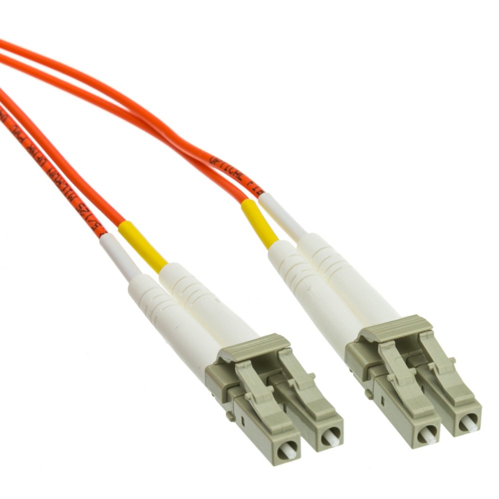 CableWholesale LC OM1 Duplex Fiber Patch Cord 20m