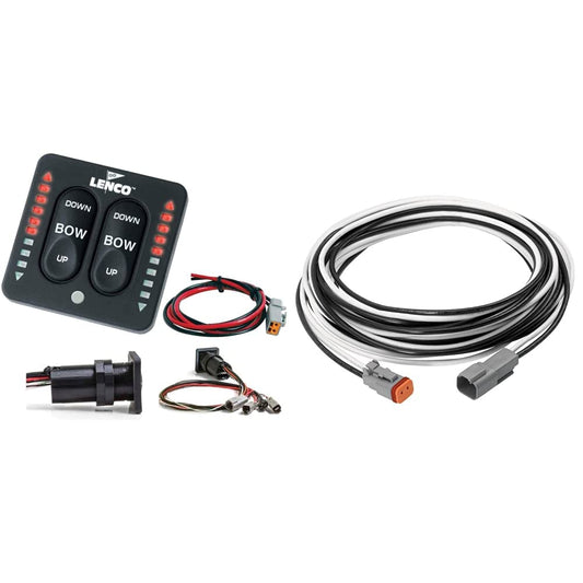 LENCO MARINE - 15170-001 Lenco LED Indicator Integrated Tactile Switch Kit w/Pigtail f/Single Actuator Systems