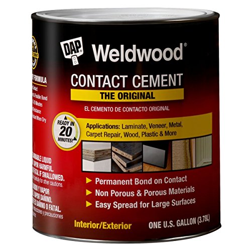 DAP Weldwood Original Contact Cement 1 Gallon, Tan