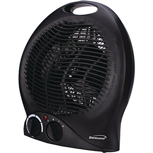 Brentwood Portable Electric Space Heater & Fan Black One Size