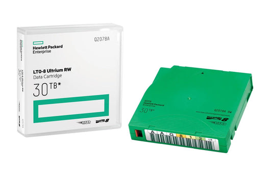 HPE LTO-8 30TB RW DATA CARTRID