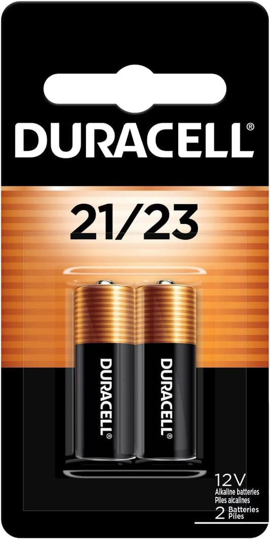 Duracell 2pk MN21 Alkaline 12V Battery A23 MN21 23AF 23AE V23GA GP23A L1028