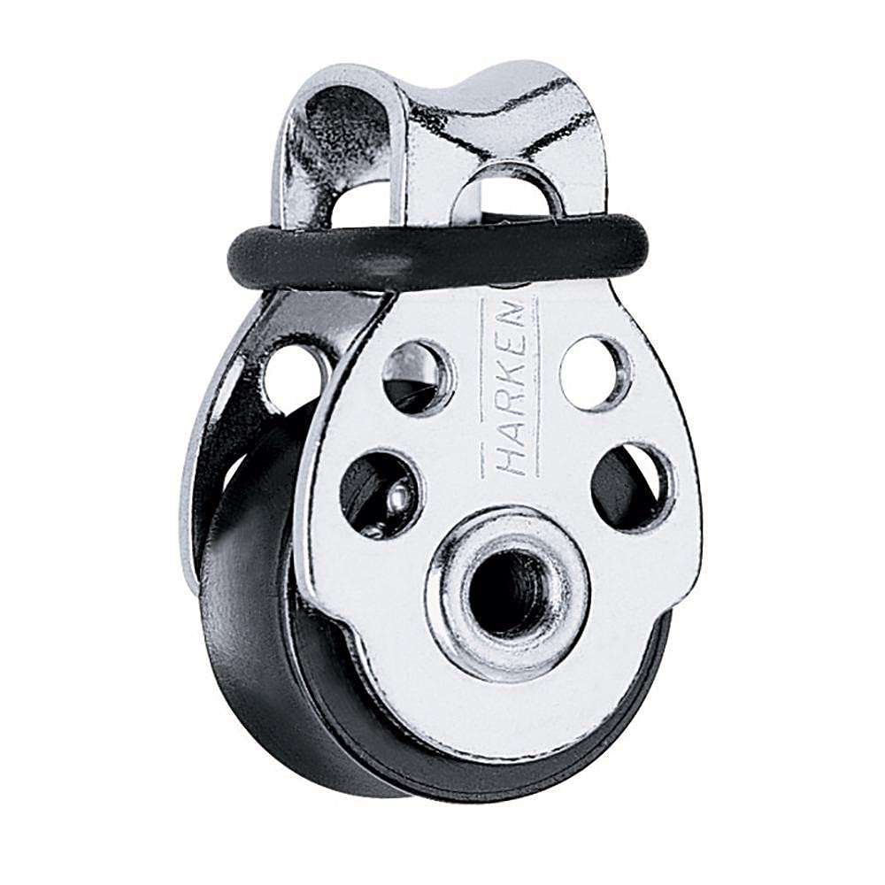 HARKEN Premium Sailing 16mm Single Pulley Micro Boat Block with O Ring, Part 404