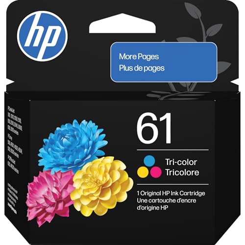 HP 61 Tri-Color Ink Cartridge C0PA5AN
