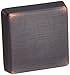 Amerock Square Cabinet Knob 1-3/16" Oil Rubbed Bronze