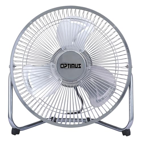 Optimus F-4092 9-Inch Industrial-Grade High-Velocity 2-Speed Fan