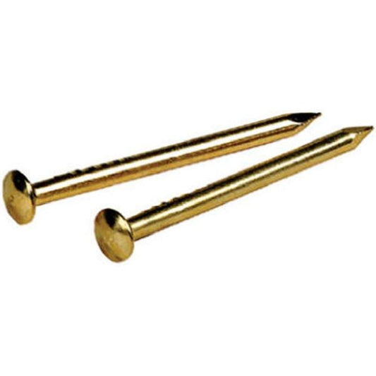 Hillman Brass Escutcheon Pins 18 Ga 3/4 in 2 oz