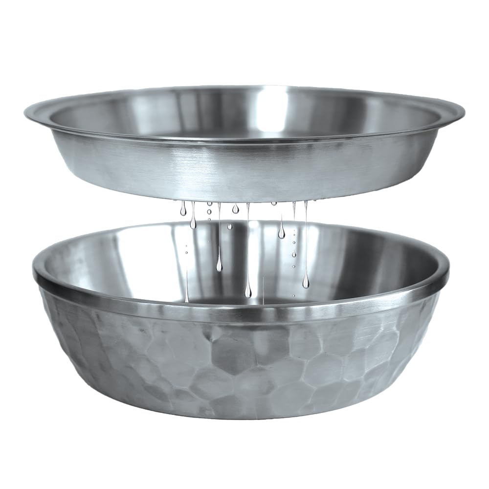 Toadfish Self-Draining Seafood Bowl Dual-Layer