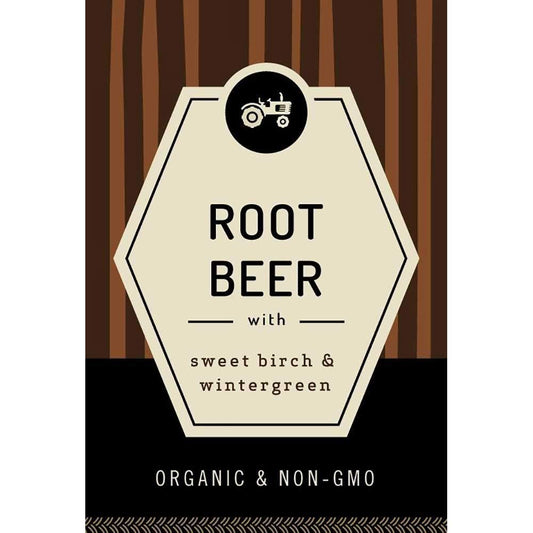 Tractor Organic Root Beer Soda Syrup 2.5 Gallon
