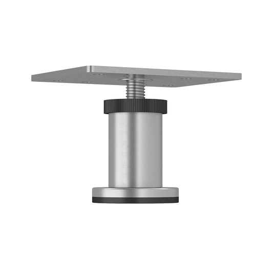 Richelieu 64217050155 Round Furniture Leg 2 in Satin Nickel