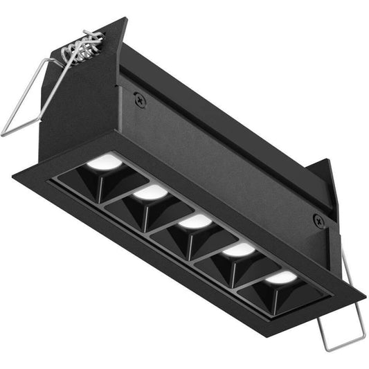 DALS MSL5-CC-BK Recessed Lighting 5-Light 70W Black