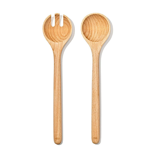 OXO Good Grips Beechwood Salad Servers 2-Piece Set