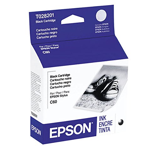 Epson T028201 Black Ink Cartridge Twin Pack