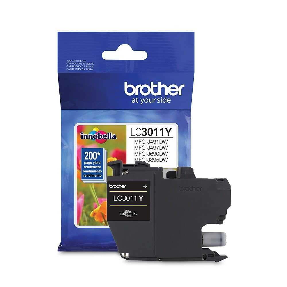 Brother LC3011Y Yellow Ink Cartridge