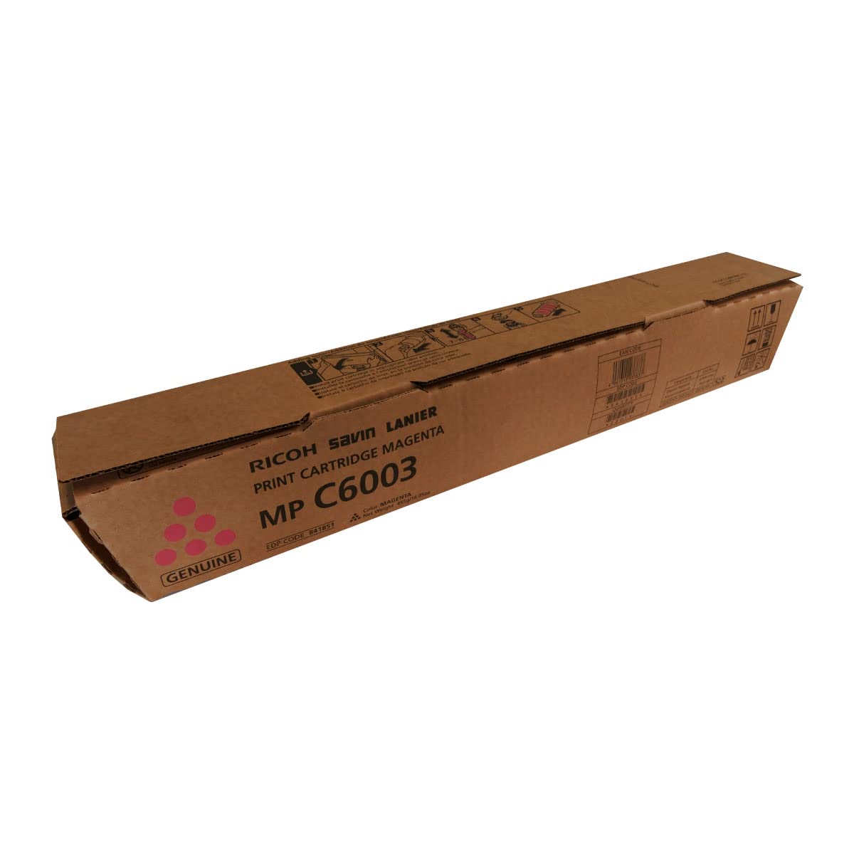 Ricoh Magenta Toner Cartridge, 22500 Yield (841851)