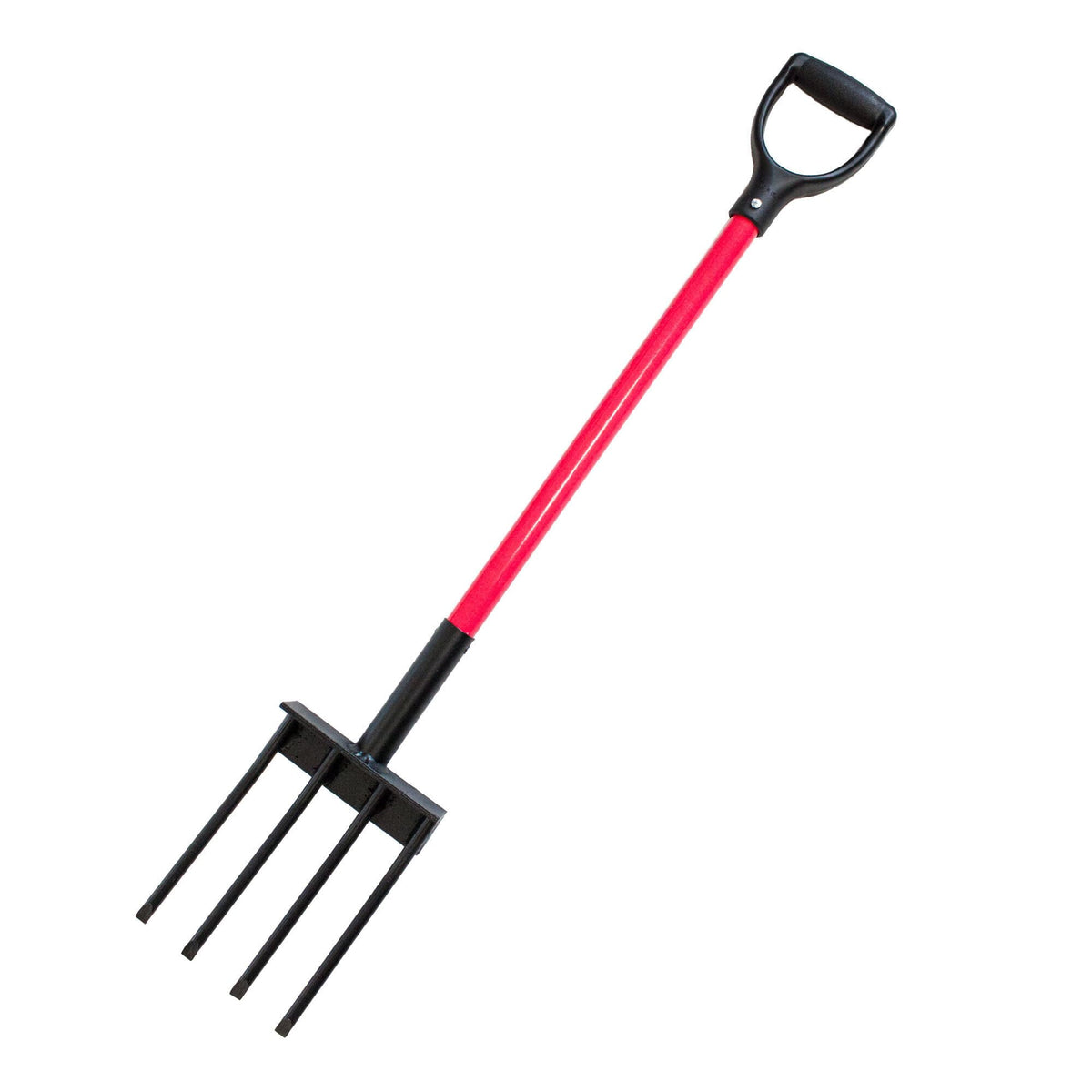 Bully Tools 92370 Spading Fork Fiberglass D-Grip
