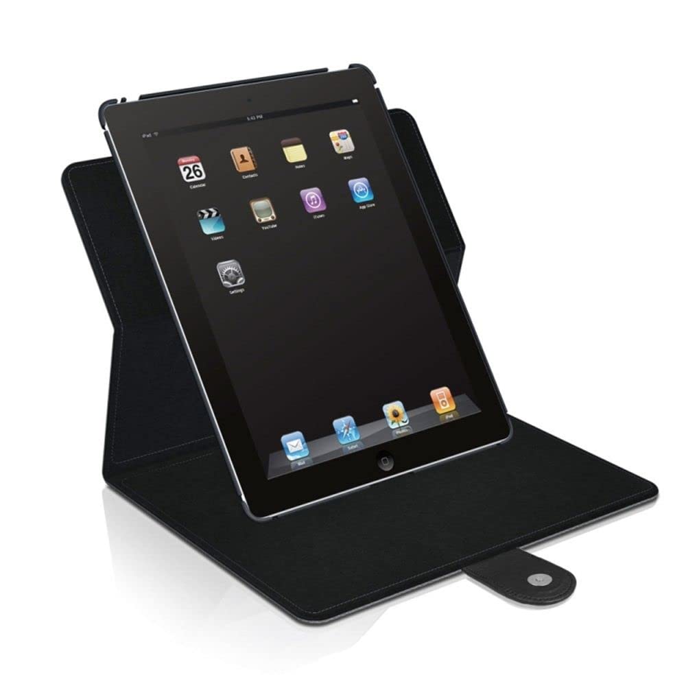 Macally SHELLSTAND-2 Protective Case with 360 Degree Rotatable Stand for iPad 2