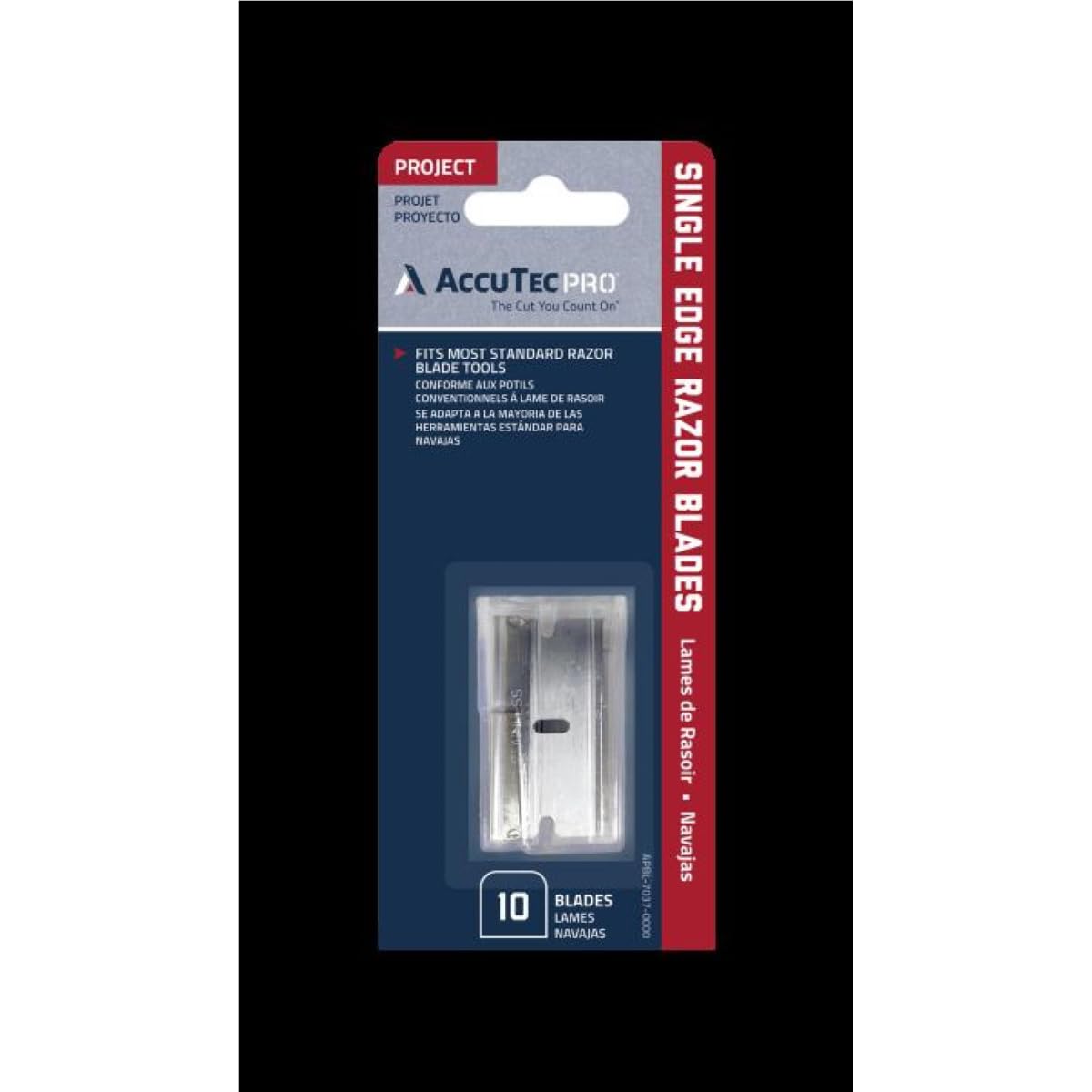 AccuTec Pro Single Edge Blade .009 1074
